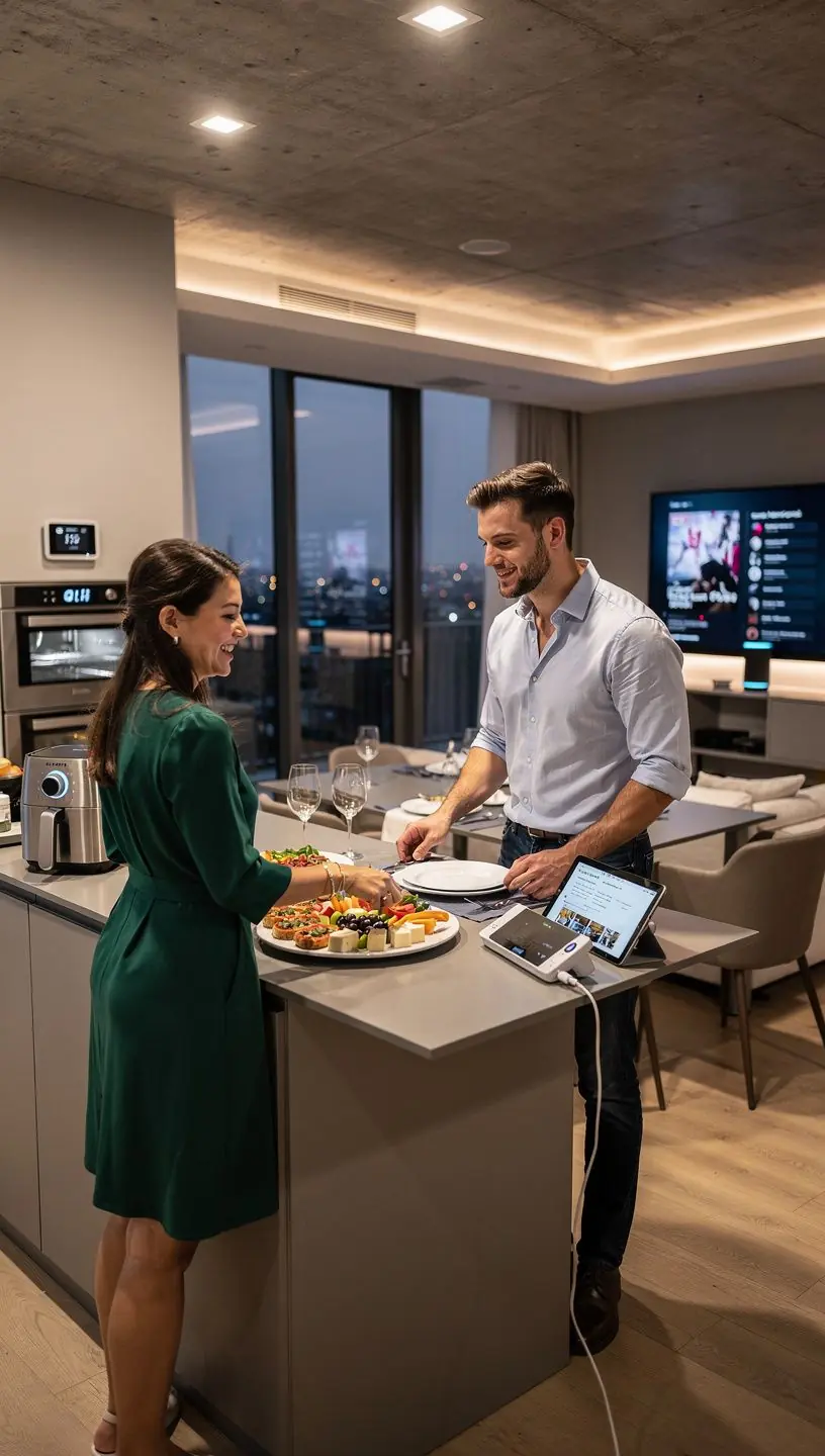 Functional home workspace for simplified living.