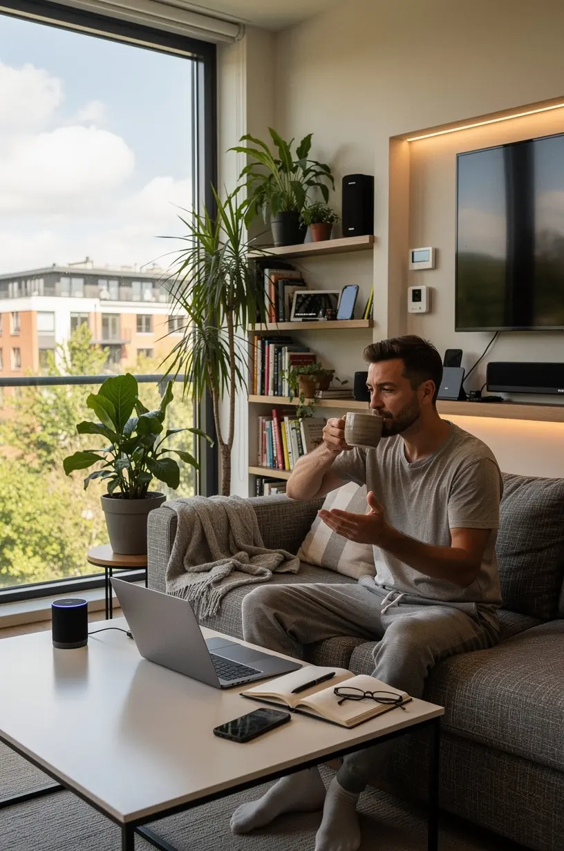 Illustration of simplified choices and decision-making psychology.